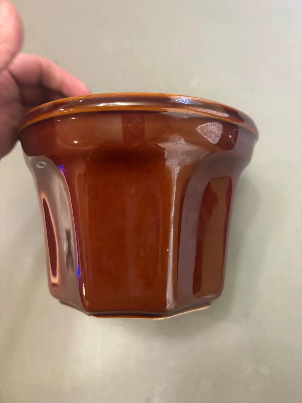 Williams Sonoma Brown Ceramic Monkey Bread Mold